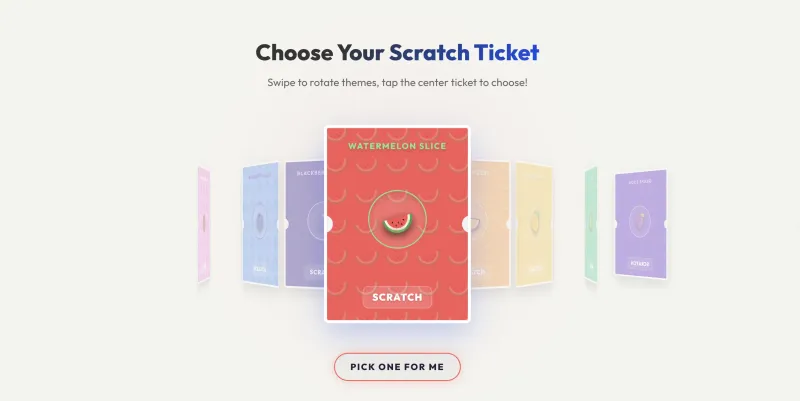 Scratch Card Name Picker: A Fun Way to Pick a Winner
